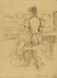 Ella vid pianot