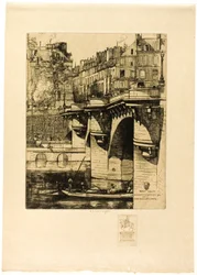 Pont Neuf, Paris (med anmärkning)