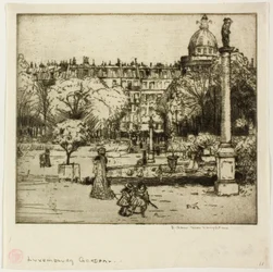 Luxemburgs trädgård, Paris