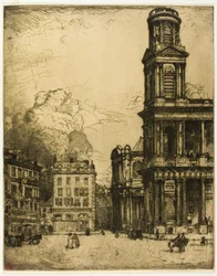 Saint Sulpice, Paris: Det stora tornet