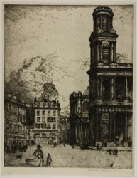 Saint Sulpice, Paris: Det stora tornet