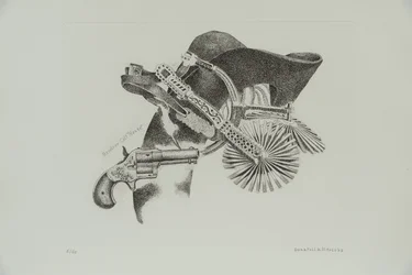 Colt Revolver "House", 1977 (gravyr)