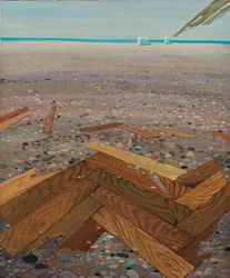 Golv på stranden