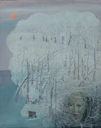 Mr Galaverna (Rime Ice), My father, c.1968 (olja på duk)