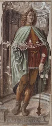 Man with a Mace Man with a Mace, ca 1487-1488