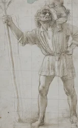 St. Christopher med Jesusbarnet