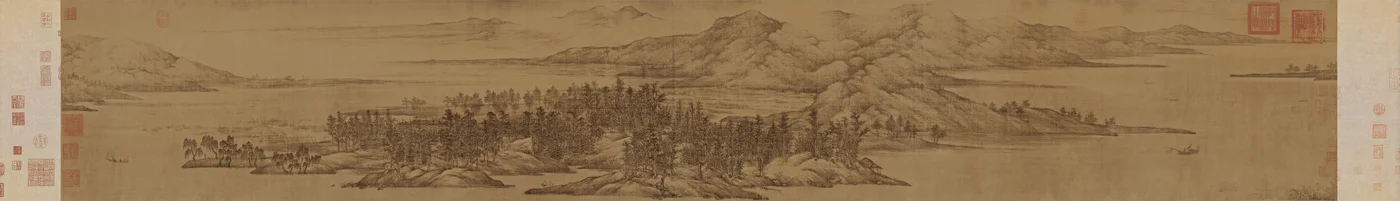 Jiangnan Summer View, 900-talet.