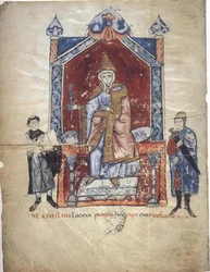 Matilda av Toscana Från: Vita Mathildis di Donizone di Canossa, mellan 1111 och 1115