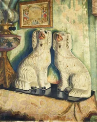 Staffordshire-hundar, omkring 1928