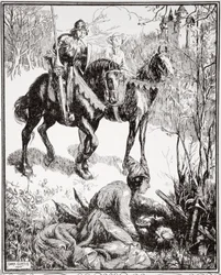 "En dam som gråter bittert", 1905.