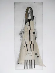 Abstrakt modefigur