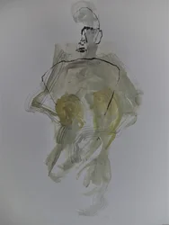 Abstrakt nakenfigur
