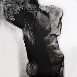 Mörk abstrakt form