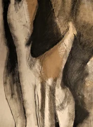 Elegant abstrakt nakenbild