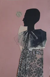 Elegant modesilhuett
