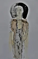 Lugn abstrakt figur