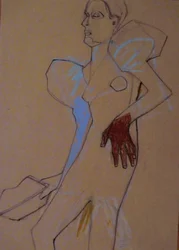 Stiliserad modefigur