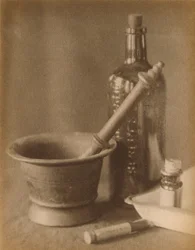 Darkroom stilleben av Doris Ulmann