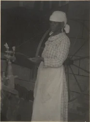 Kvinna på spinninghjulet