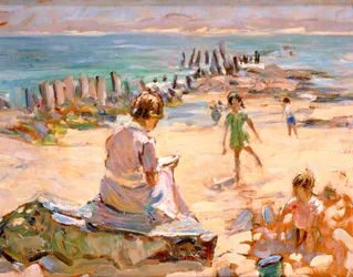 Strandscen
