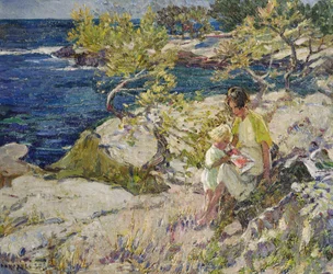 On the Rocks (olja på duk)