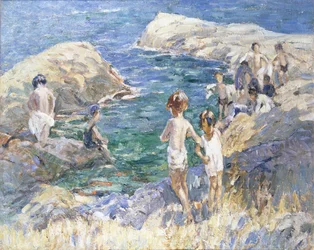 On the Rocks (olja på duk)