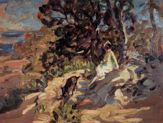 Vilande (olja på duk)