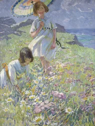 The Cliff Top (olja på duk)