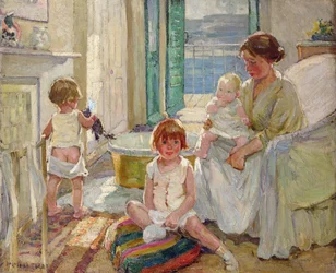 The Family (olja på duk)