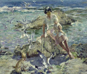 The Seagulls (olja på duk)