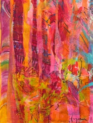 Livfull skog – abstrakt