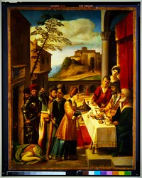 Salome med Johannes döparens huvud (panel)