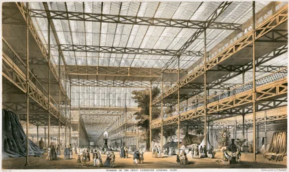 Stor utställning, Crystal Palace, Hyde Park, London, 1851