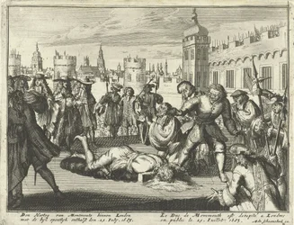 Avrättning av hertigen av Monmouth, 15 juli 1685