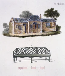 Illustration från Magazine of Garden Gems av G Van Laar, 1802