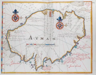 Ön Aynam (Hainan), nära SW, Kinas kust.