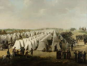 Armélägret i Rijen, 1831-5