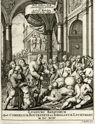Titelsida från The Practice of Medicine av Frederik Dekkers, 1694