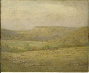 New England Hills, 1901 (olja på träpanel)