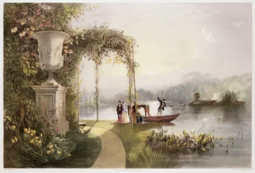 The Lake, Trentham Hall Gardens, från 