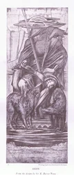 Odin-a design av E Burne Jones, 1920-talet
