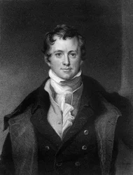 Sir Humphrey Davy, Cornish kemist och fysiker, 1845.