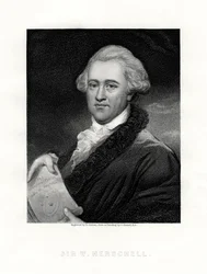 Sir Wilhelm Friedrich Herschel, tyskfödd brittisk astronom och kompositör, 1800-talet.