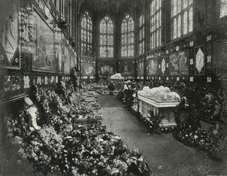 Begravning av H.R.H. Hertigen av Clarence, januari 1892, c1897