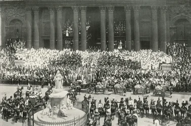 Ceremonin i St. Pauls, London, 1897