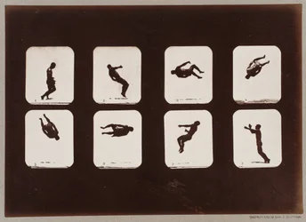 Plåt 106. Atleter, Twist Summersault