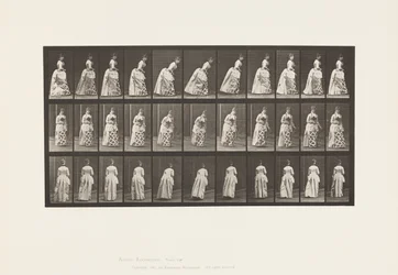 Plåt 198.Courtseying, 1885