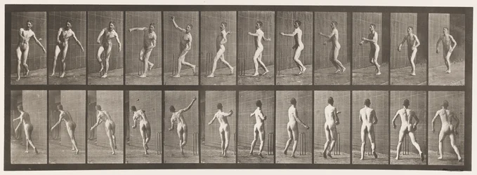 Tallrik 290.Cricket; Over Arm Bowling, 1885