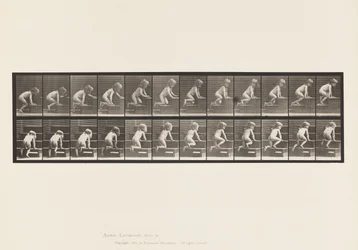 Plåt 472. Barn, Crawling Upstairs, 1885 (kollotyp på papper)