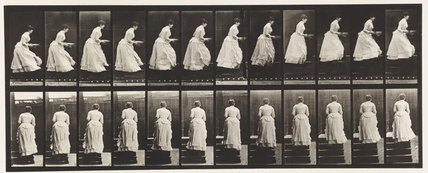 Plåt 95. Ascending Stairs, A Basin in Hands, 1885